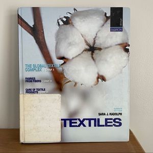 -DELETE- TEXTILES 11th edition hardcover Fashion Textbook
